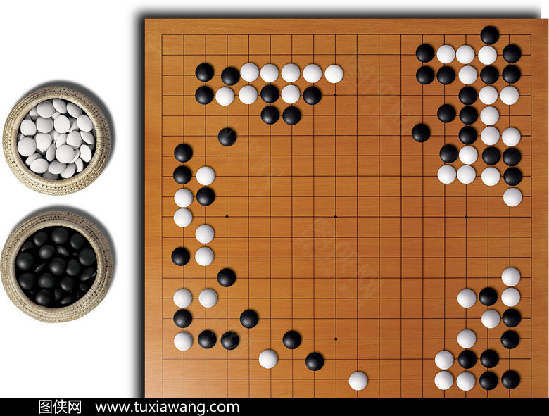 【围棋棋盘和棋子】下载_图侠网